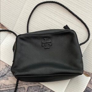 Tory Burch Black Leather Crossbody Bag